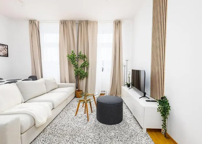 Appartement Orestaliving - Danube Canal View Vienne
